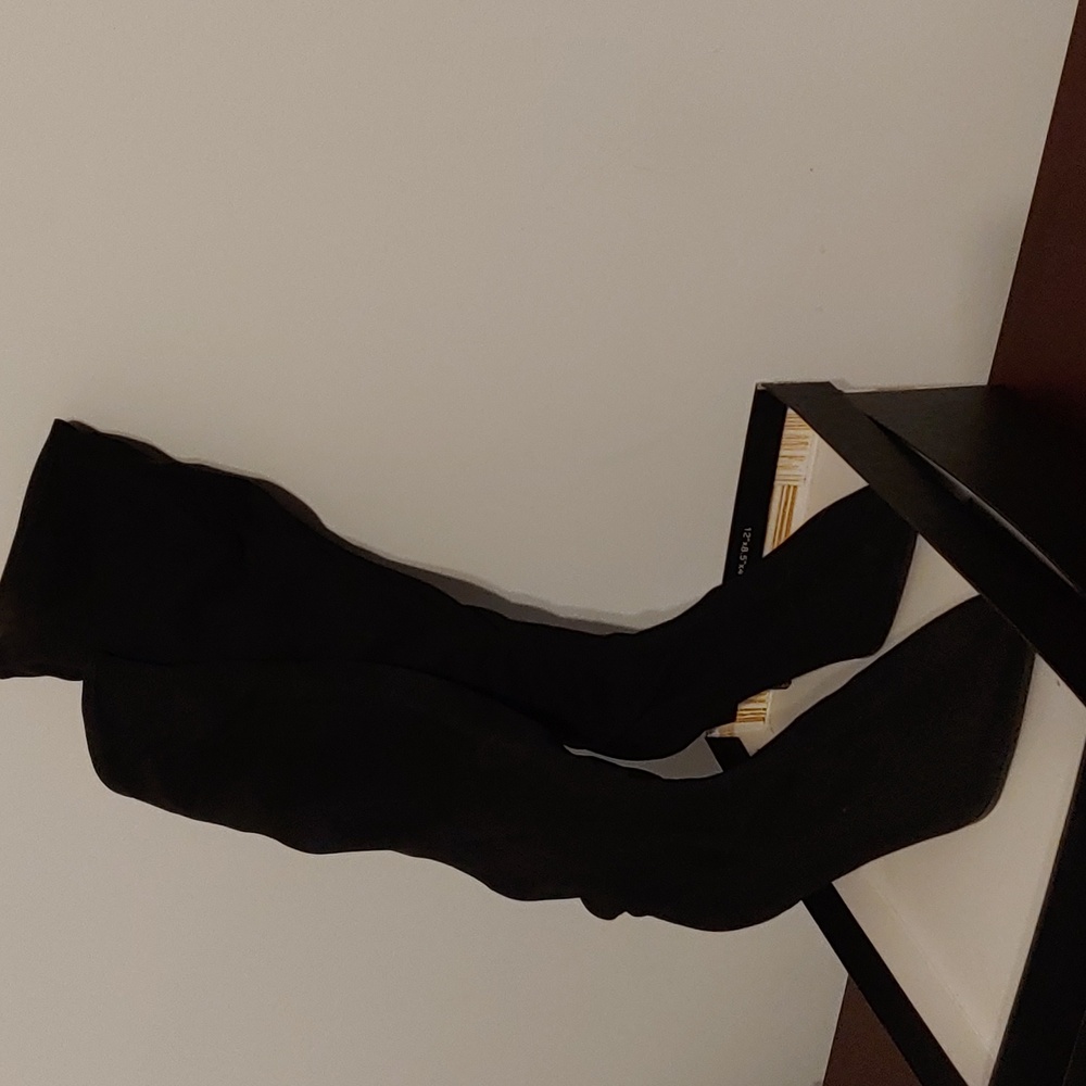 Madison Studio Knee high black boots size 6